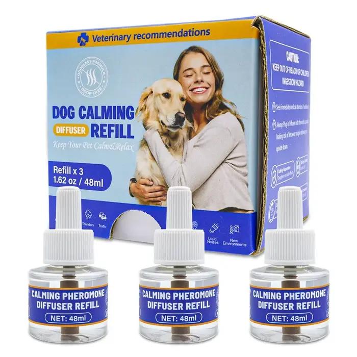 Diffuseur de phéromones pour chats et chiens, ensemble 4-en-1 pour animaux de compagnie, chauffage é