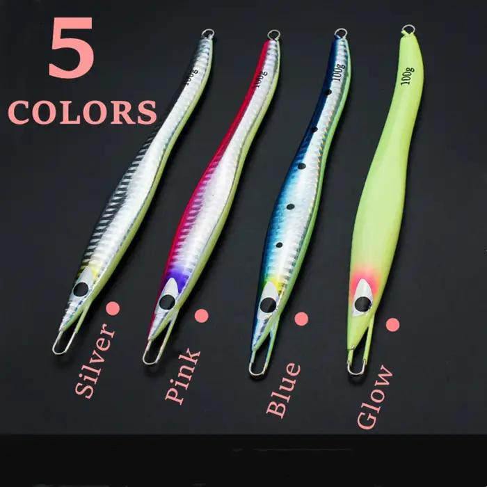 JIGGING PRO G2 Leurres de pêche en haute mer, leurres pour poissons, jigs métalliques, leurres artif