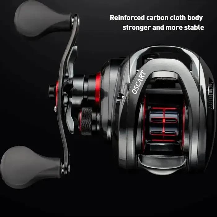 Moulinet de pêche de bobine de Baitcasting de l'eau salée et Baitcaster 9BB 5.4:1 7.1:1