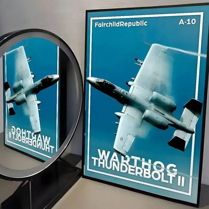 Affiche de Jets de Chasse Modernes Russes Mur Collant HD Étanche Décoration Prestigieuse Occasions Spéciales