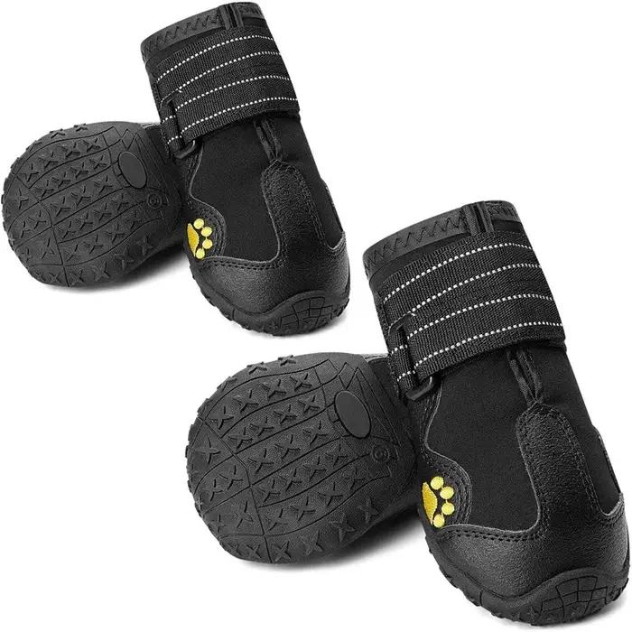 Chaussettes chaussures pour chien de taille moyenne 4 pièces/ensemble