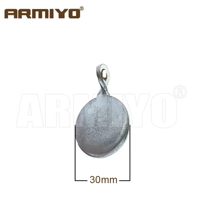 Armiyo Cibles de tir en acier inoxydable de 4 cm