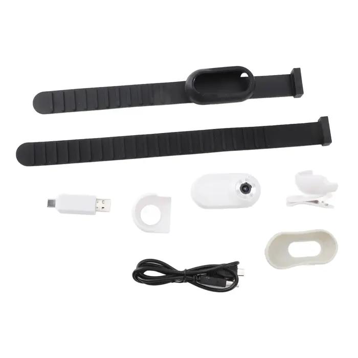 Caméra de collier d'action pour animaux de compagnie 170° avec support de carte mémoire rechargeable par USB pour chiens et chats occasions spéciales