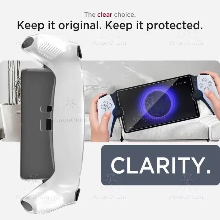 PS Portal – coque de protection transparente en TPU, antichoc, anti-rayures, antidérapante, semi-enveloppe, coque souple en cristal Ultra-clair