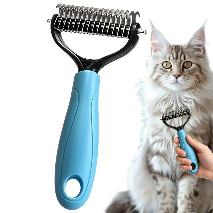 Brosse à double face pour chien