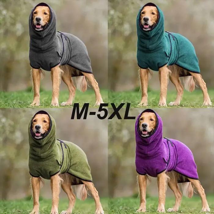 Serviette de plage absorbante en microcarence pour animaux de compagnie