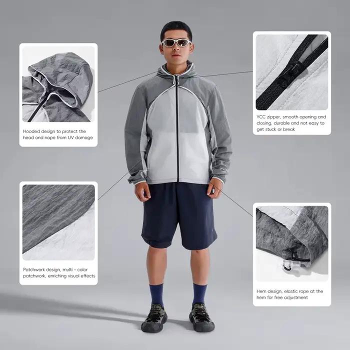 WEST BIKING – veste de vélo à capuche détachable