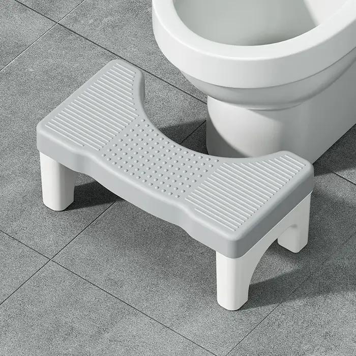 Chaise de douche en plastique pour toilettes
