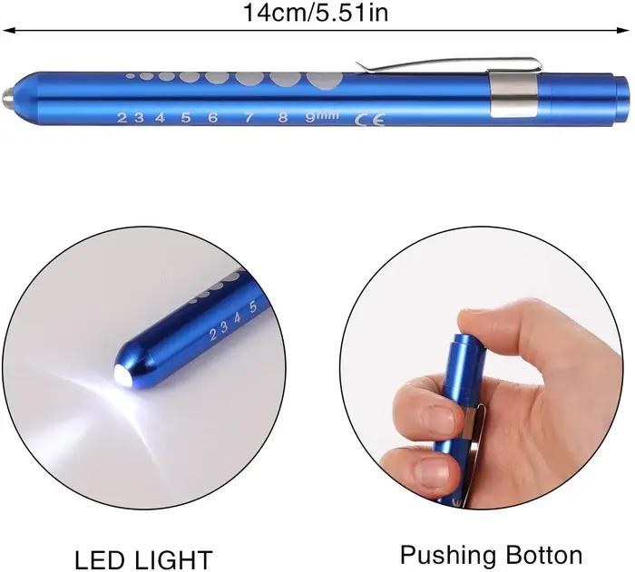 1 Pc lampe de poche LED Mini lampe de poche stylo lumière de poche lampe de poche lampe de poche méd