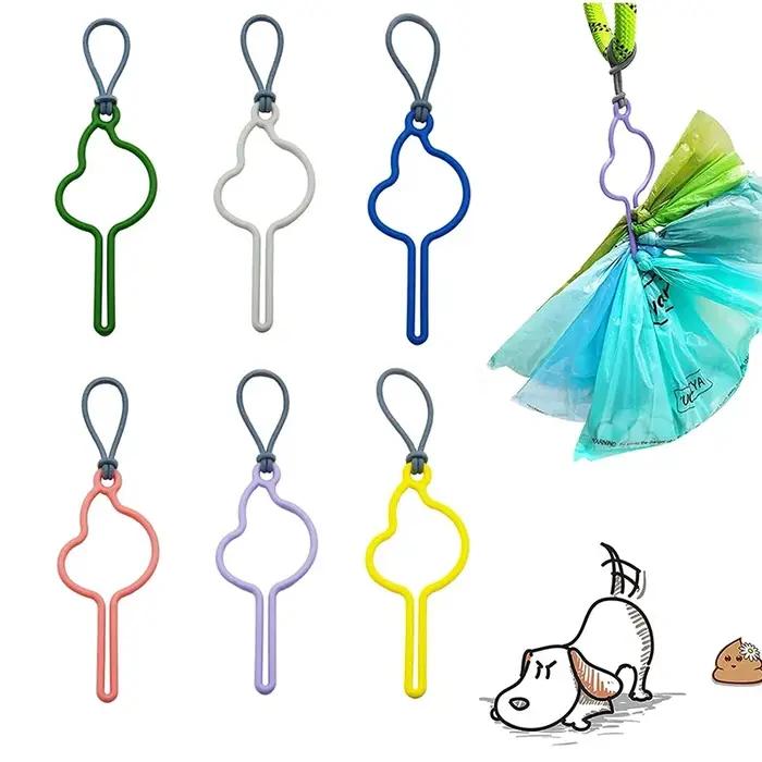 Distributeur de sacs de déchets pour chien mains libres support pour laisse sacs de déchets pour animaux de compagnie accessoires de marche fournitures de nettoyage pour chiens occassions spéciales