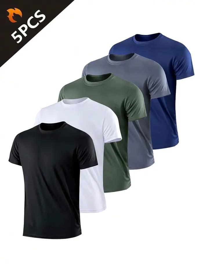 T-Shirt de dehors Ultraléger à vaccage Rapide pour Homme