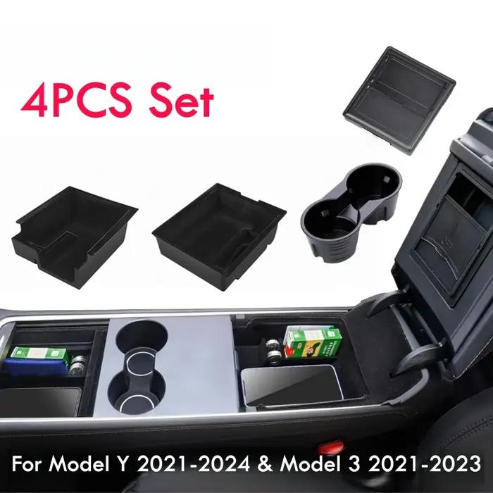 Plateau de rangement pour Console centrale Tesla modèle Y/3