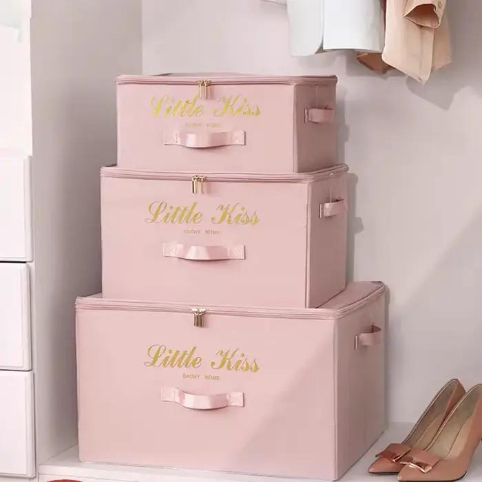 Boîte de rangement pliable pour vêtements