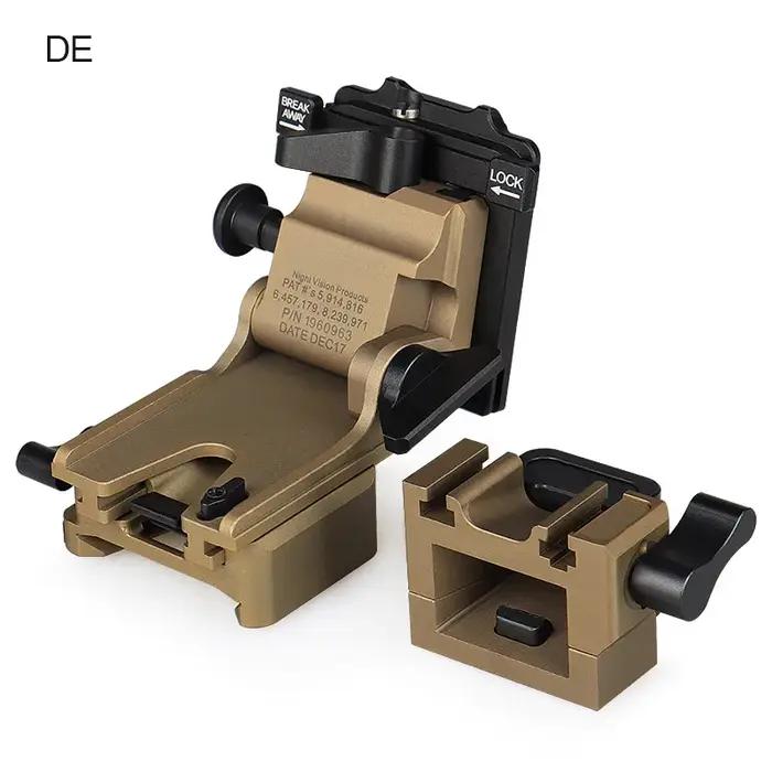 Support de Vision nocturne NVG pour casque, en alliage d'aluminium, pour PVS-7 PVS-14 PVS-15 PVS-18