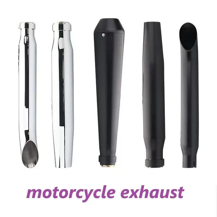 Silencieux Universel pour Moto, Accessoire Rétro, Vintage, Classique, Galvanoplastie, pour cg125, sr