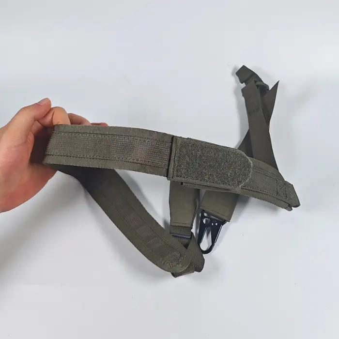 Sangle tactique pour fusil | Vert Ranger | 500D IR-FR | Sangle de transport pour fusil ou mitr