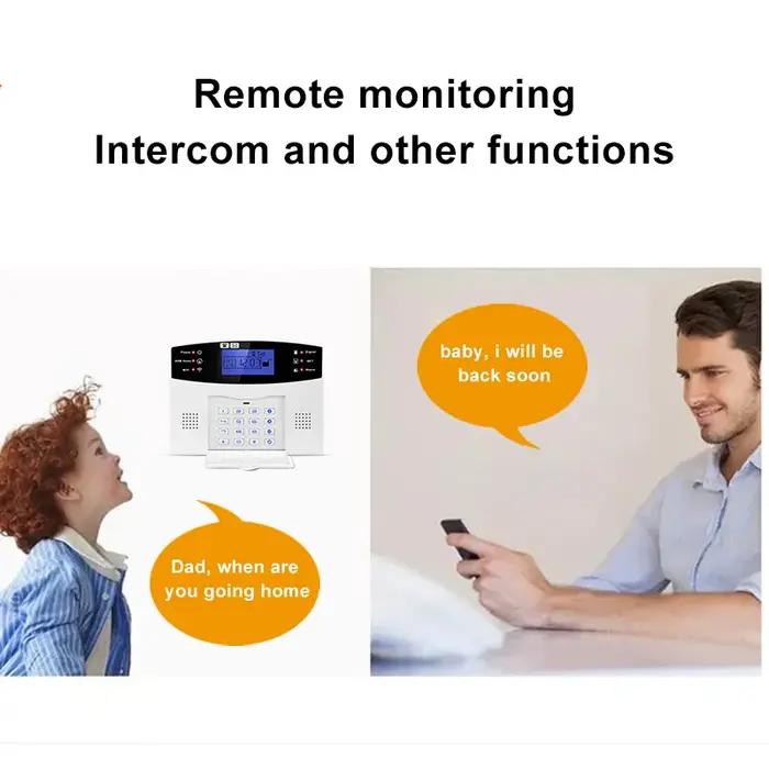 Système d'alarme de sécurité domestique avec application Tuya pour protection filaire et sans fil des maisons et bureaux