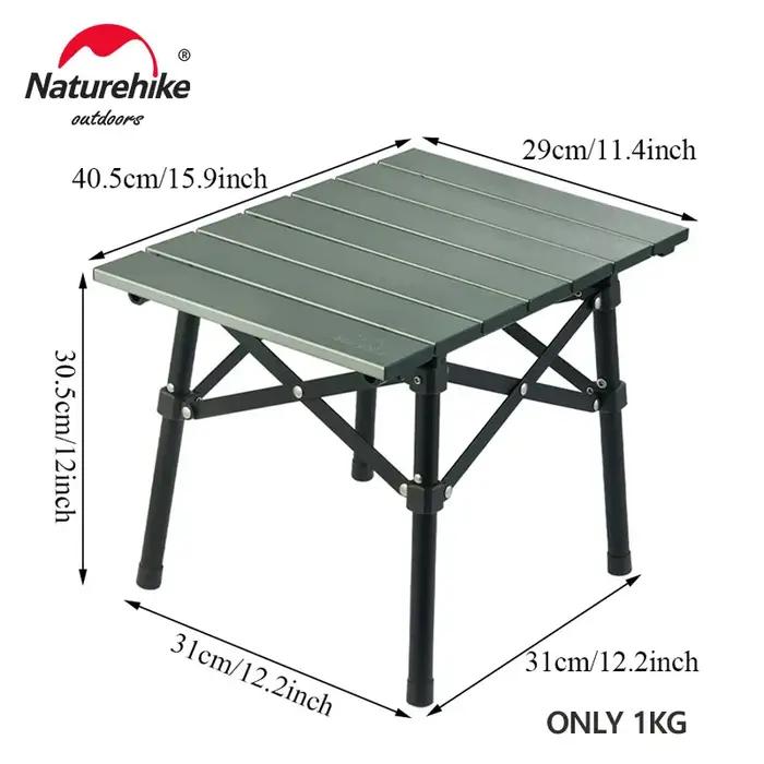 Naturerandonnée L02 Table de Camping randonnée en plein air Table pliante Ultra légère Portable Tabl
