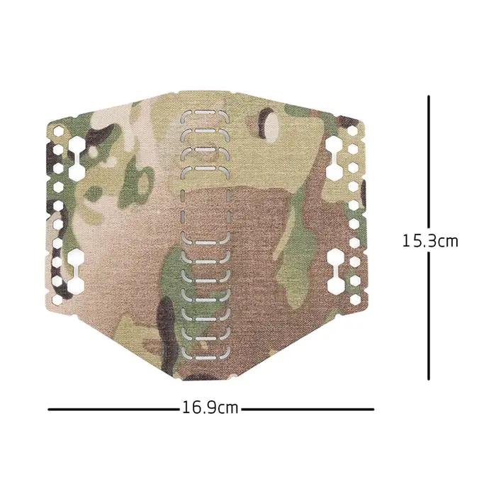 Garde de rail tactique avec couvercle de protection des mains pour l'absorption des chocs