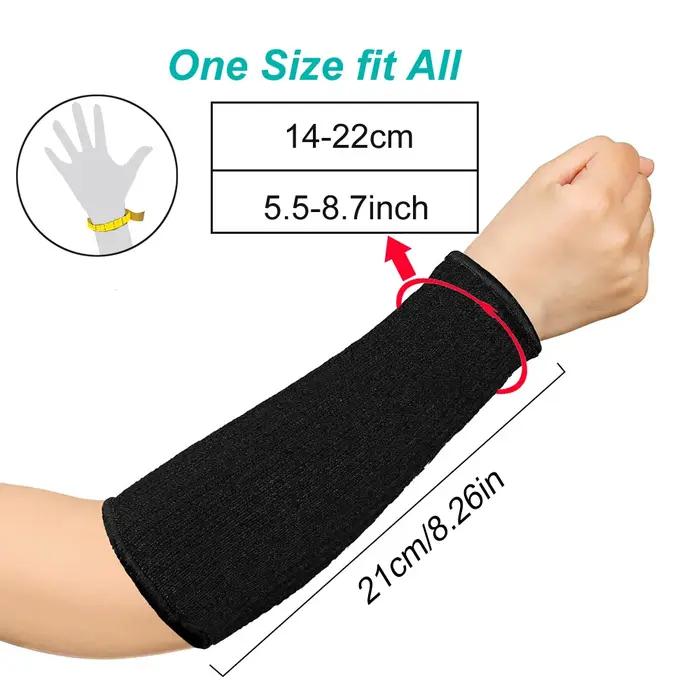 BraceTop Protecteurs de bras pour coupe de ecchymoses, protecteurs de manchons de bras résistants à