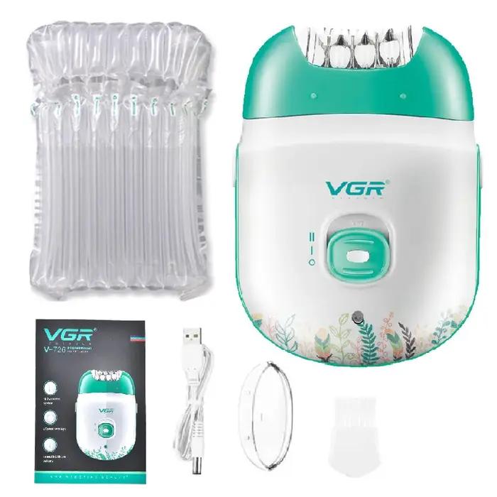 Original VGR Rechargeable femmes épilateur électrique femme
