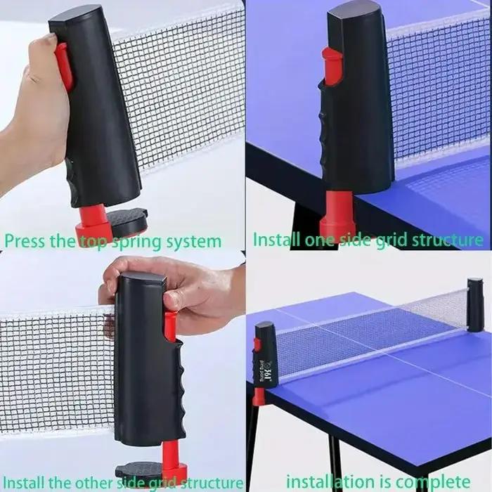 Filet de Ping-Pong rétractable universel