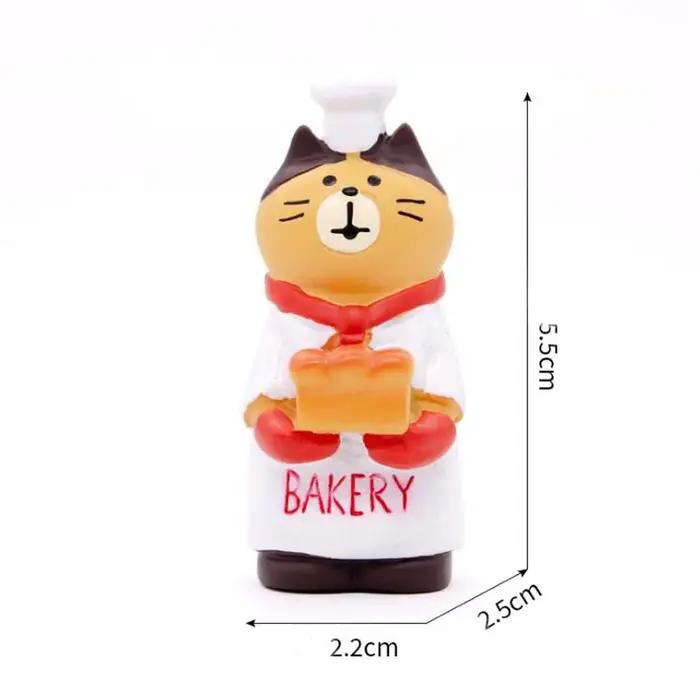 Ornement de bonsaï de chien Husky et de chat en résine pour décoration intérieure et extérieure pour amoureux des animaux et de la nature