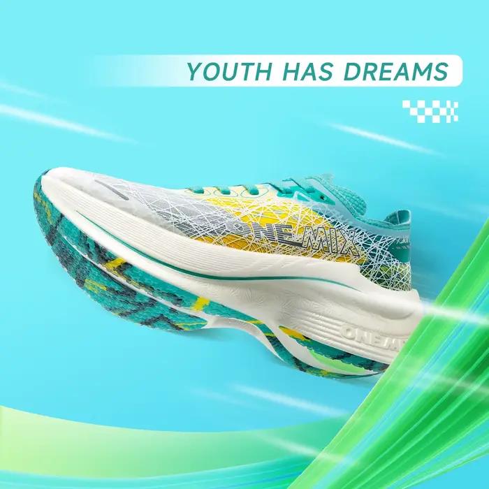 ONEMIX Nouvelle chaussure de course de marathon en nylon avec plaque en carbone, testée, soutien sta