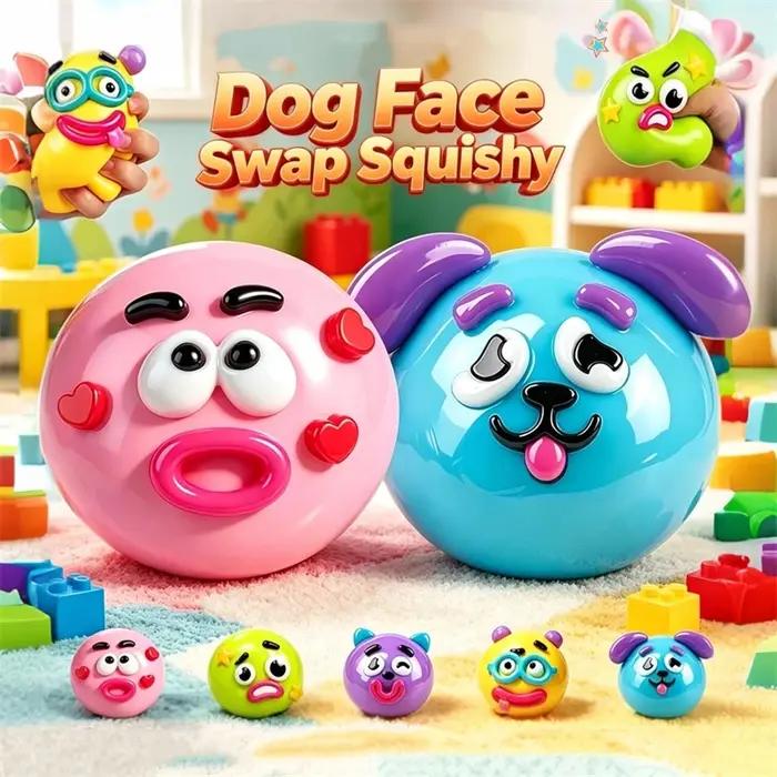Jouet sensoriel anti-stress Kawaii DIY pour chien amusant