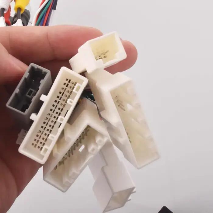 Adaptateur de câble de faisceau de câblage stéréo d'autoradio Android 16 broches pour Nissan Murano