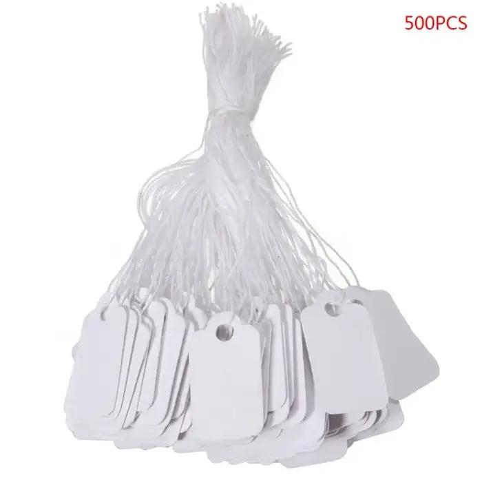 Étiquettes de prix, 500 pièces, chaîne de bijoux, affichage de vêtements, marchandise, Dropshipping