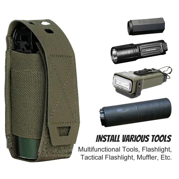 TOPTACPRO Tactical Flashbang Pouch Smoke Dummy Bag Modular MOLLE Bag 8502