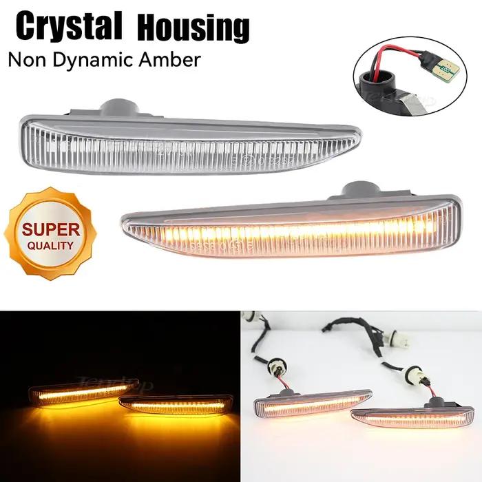 2 pièces accessoires de voiture pour 2001-2008 BMW série 7 E65 E66 E67 E68 clignotant LED