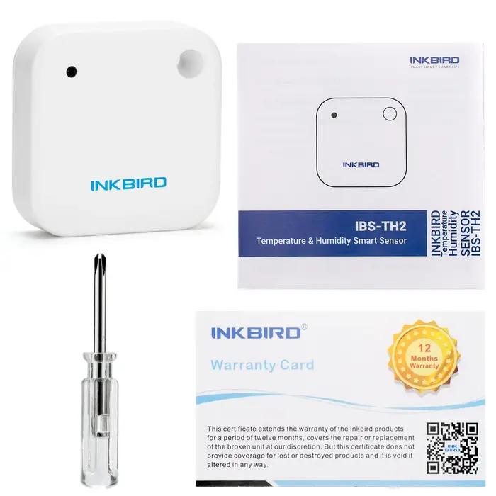 INKBIRD – thermomètre Bluetooth IBS-TH2 résistant au froid, moniteur de température, résistant aux é