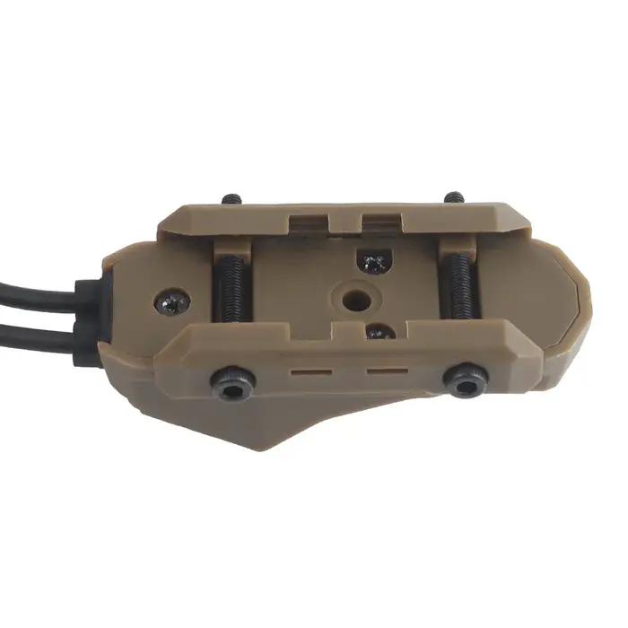 Interrupteur Tactique AXON Fil 2.5 SF à Distance pour Lampe PEQ NG sur Rail Picatinny Double Fonction Pression
