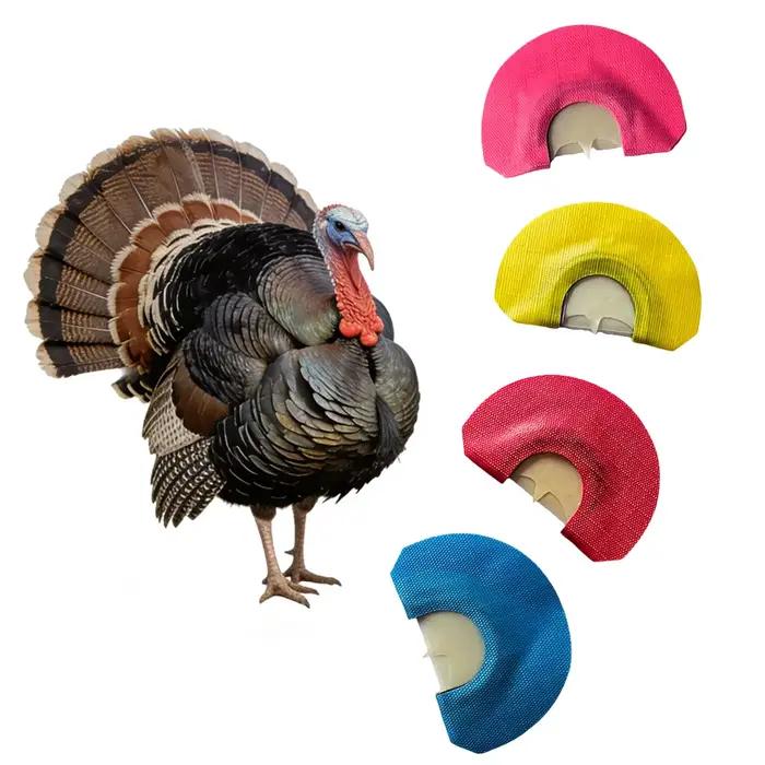 Appeau diaphragma pour dindon sauvage - Sifflet bouche portable chasse accessoire couleur aléatoire