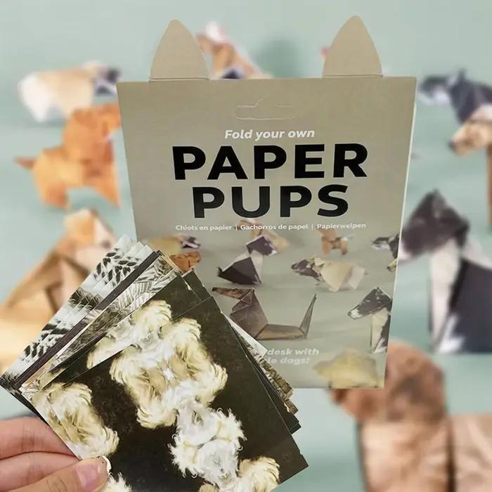 50 feuilles de papier Origami pour bricolage