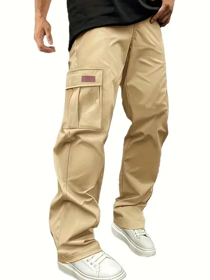 Amazon – pantalons de travail pour hommes, nouvelle collection été 2026, Station indépendante européenne et américaine, cordon de serrage, pantalons décontractés multi-poches