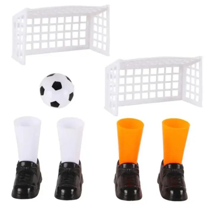 Ensembles de jeux de Football au doigt avec deux objectifs, jouet de Match de Football amusant pour
