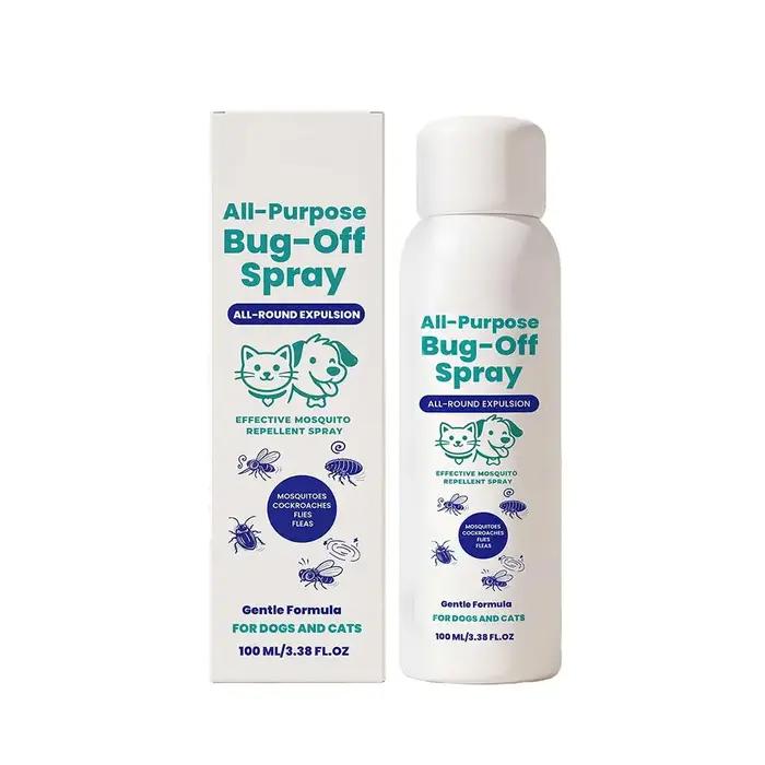 Spray répulsif anti-insectes pour animaux de compagnie