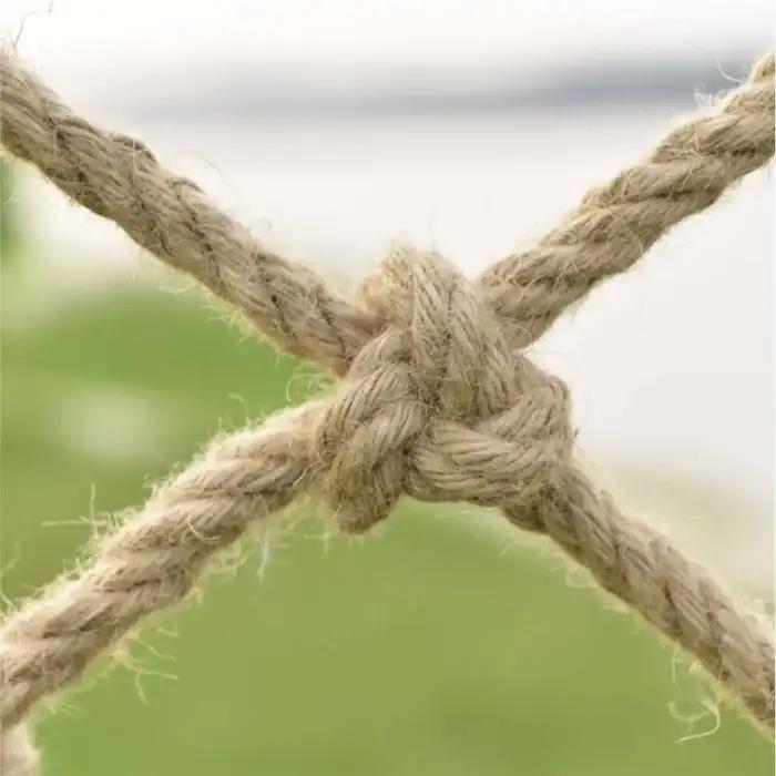 Filet de corde de chanvre de jardin, filet de sécurité pour enfants, protection des escaliers, maill