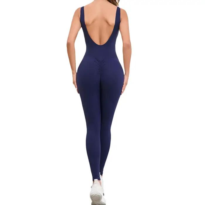 Ensemble de gymnastique pour femmes, combinaison une pièce, vêtements d'entraînement, de Yoga, barbo