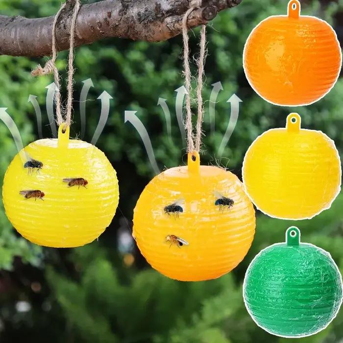 Piège à mouches à fruits en boule