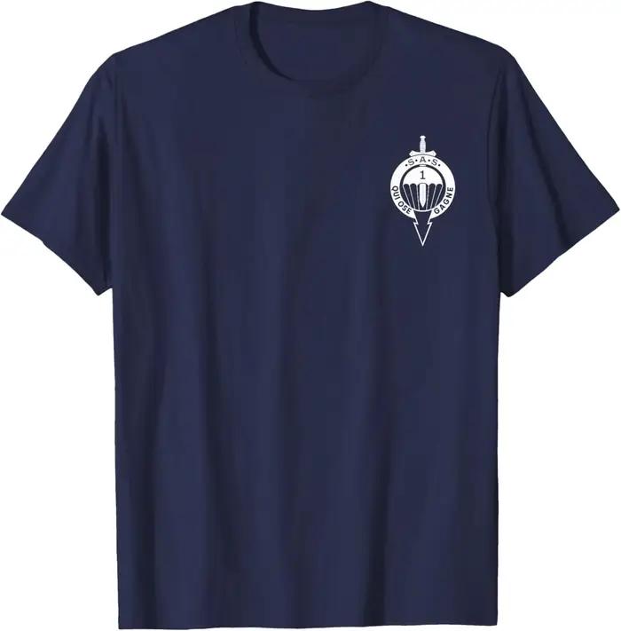 T-shirt manches courtes SAS 1st Marbetperform imprimé pour hommes styles décontractés occasions spéciales historiques