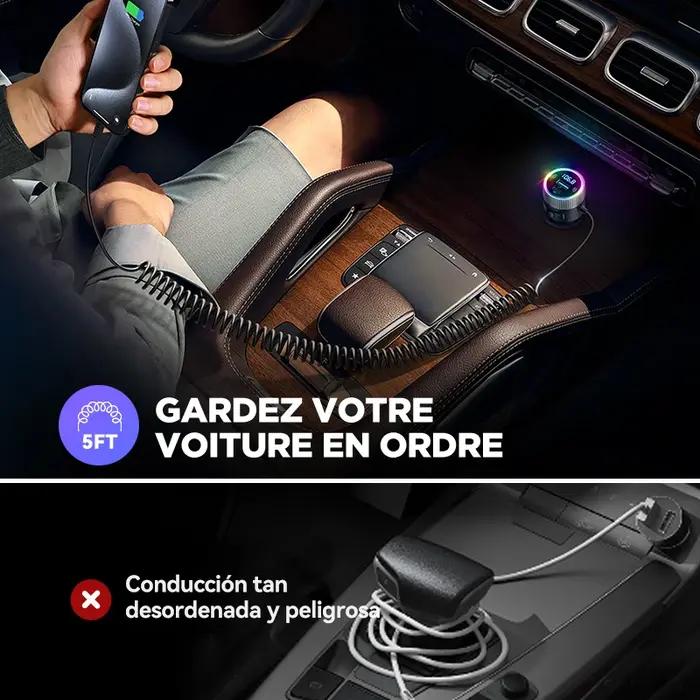 Transmetteur FM Bluetooth 5.4