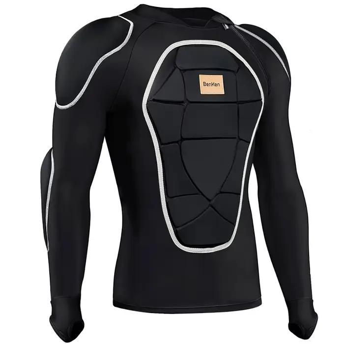 Veste de ski d'hiver, vêtements de Snowboard, armure corporelle, dos, poitrine, sous-vêtements chaud
