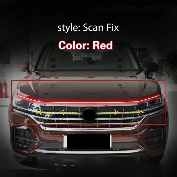 Feux de Démarrage Flexibles Universels pour VW Touareg Lampe à LED Avant Voiture Feux de Jour DRL Flexibles Occasions Spéciales