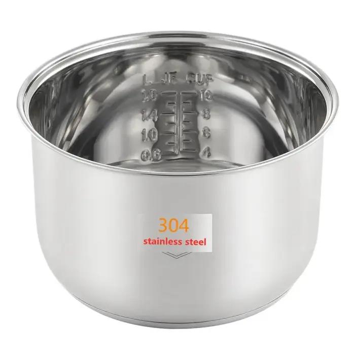 Oxhaier SKG – revêtement pour cuiseur à riz intelligent, beauté universelle, en acier inoxydable 304