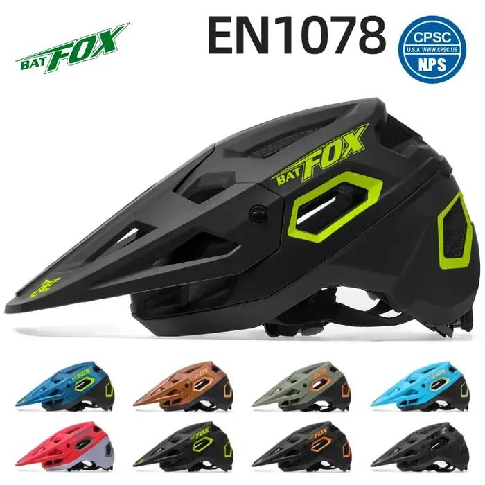 BATFOX casque de vélo hommes femmes haute qualité intégralement moulé cyclisme vtt casque de vélo ro