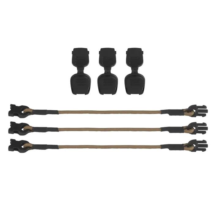 Sangle élastique tactique fixation rapide multi-usage organisation équipement MOLLE chasse airsoft